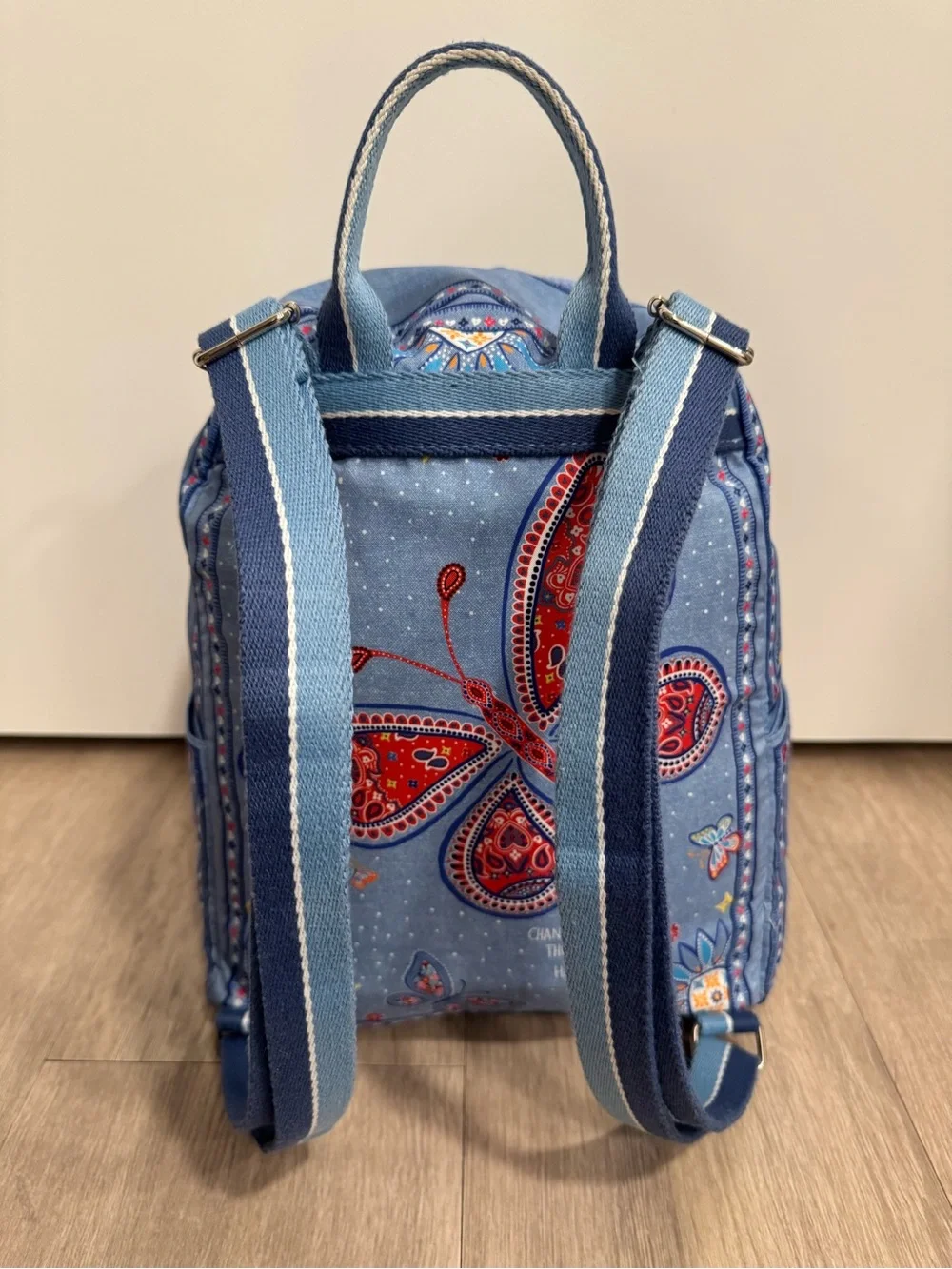 Brighton Bandana blue LOVE backpack